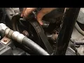 removing SERPENTINE BELT honda pilot 03 04 05 06 07 08
