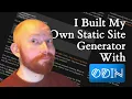 I Built My Own Static Site Generator With Odin in an Afternoon