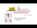 JavaScript 2D Game Development Java Institute Lalindu Lakthila