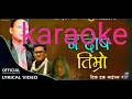 Download Lagu Na dosh timro na dosh mero karaoke #karaokesongs #nepalitiktok #trending1