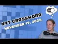 Help what is the theme NYT Crossword November 19 2025