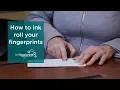 Watch as FastFingerprints demonstrates how to roll your fingerprints