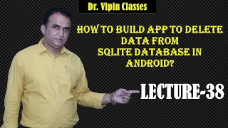Delete record from SQLite Database in Android SQLite Database in Android