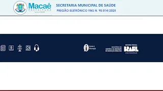 PREGÃO ELETRÔNICO FMS N. 90.014/2025 (PARTE 2)