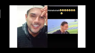 ردة فعل الأجانب على الجزائري نبيل  ردة فعل الأجانب على الجزائري نبيل