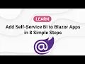 How to Add BI Dashboards to Blazor Using Reveal SDK Step-by-Step Tutorial