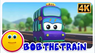 Bob The Train ล้อบนรถบัส การรวบรวมของ วิดีโอสำหรับเด็กก่อนวัยเรียนสำหรับเด็กเล็ก