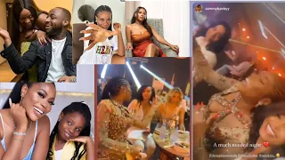 davidos 1st baby sophia momodu under serious commotion 4 taking imade to an adult party gistmas4