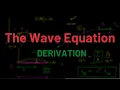 Derivation of the Wave Equation Vibrating String Partial Differential Equations