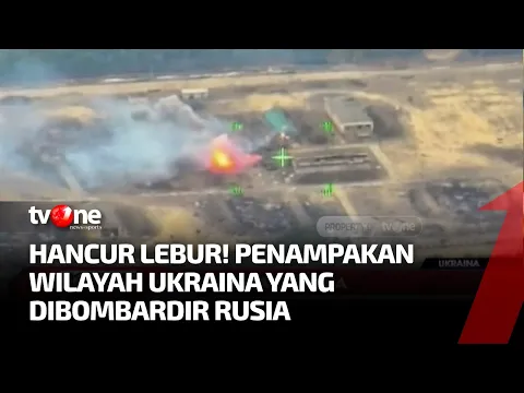 Penampakan Sejumlah Wilayah di Ukraina yang Hancur oleh Invasi Rusia di Hari ke-22