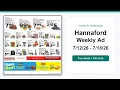 Hannaford Weekly Ad 26 - 26 Top Deals