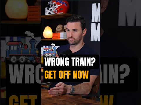 Wrong Train? Get Off Now 👉 IG:@robdialjr  #change #growth #motivation #personalgrowth"