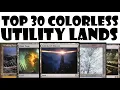 Top 30 Colorless Utility Lands For Commander