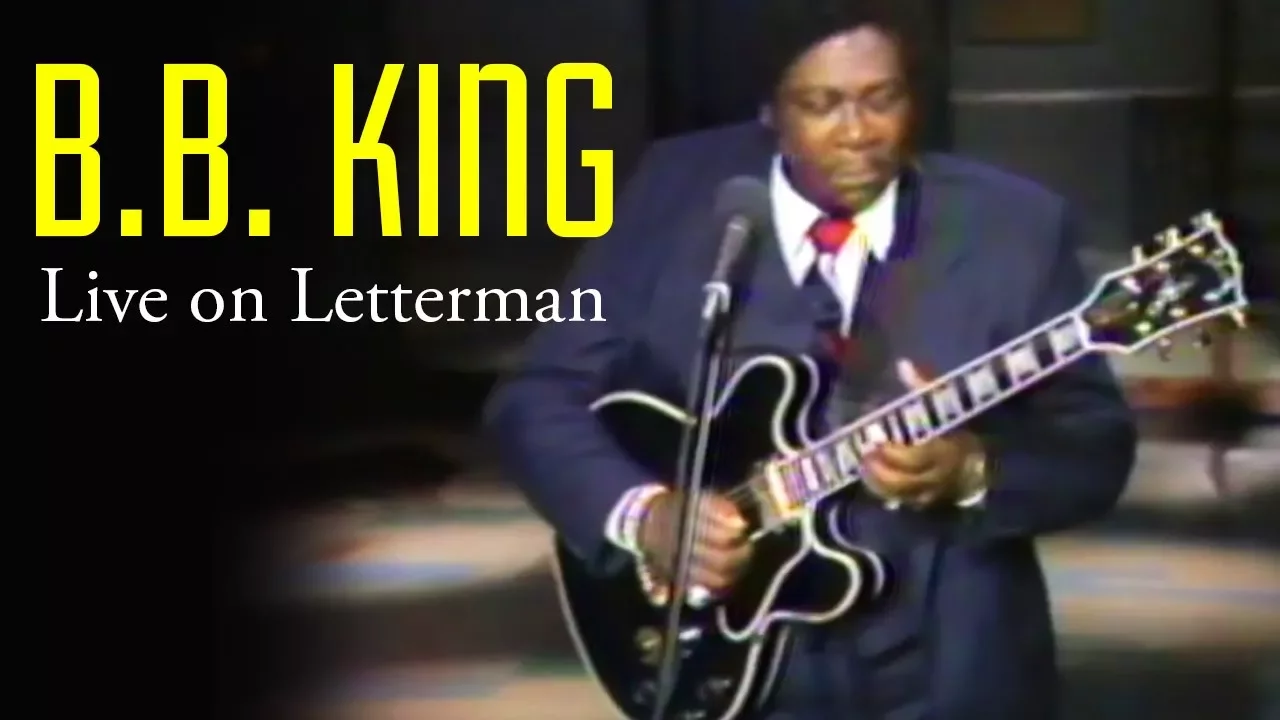 B.B. King | "The Thrill Is Gone" The Late Show With David Letterman