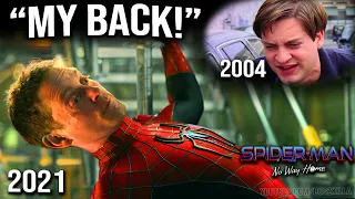 all spider man no way home references to previous movies 4k scenes 