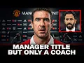 Lagu Eric Cantona on Why Amorim Said He's Manager, Not the Coach