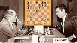 Tal’s unbelievable Queen sacrifice leaves Kasparov absolutely gobsmacked