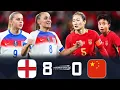 THE LIONESSES HUMILIATED CHINA WITH THE MOST DOMINANT WIN EVER ENGLAND 8 0 CHINA 2025