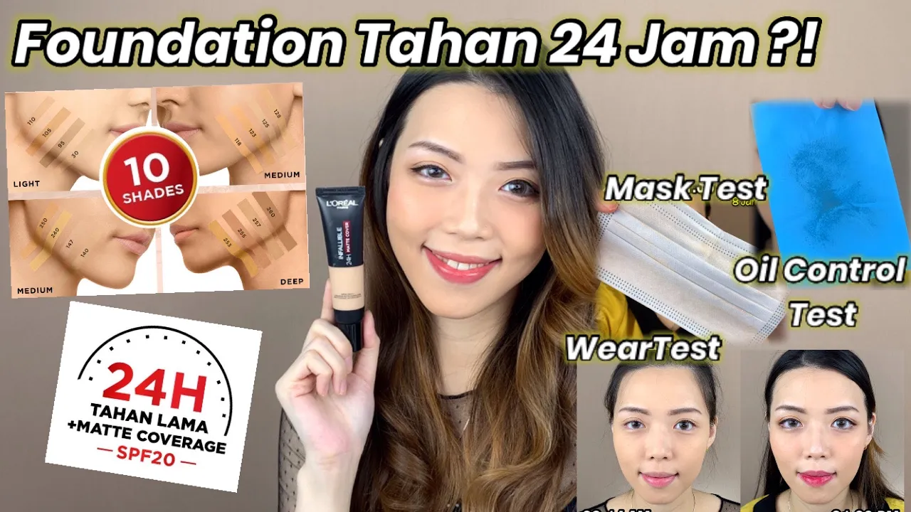 Brutally Honest L'oreal Infallible Pro-Matte Foundation Review & Wear Test. 
