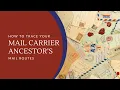 How To Trace Your USPS Mail Carrier Ancestor s Mail Routes - JG0074