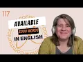 Learn English Vocabulary available - Definitions Usage Collocations and Opposites