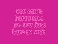 The Supremes - You Can't Hurry Love (lyrics)
