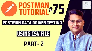 Postman Tutorial - Postman Data Driven Testing using CSV File