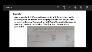 Graphics MDI Flexgrid Visual Basic Educatcomp Tamil