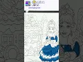 How To Color Gingerbread Candy House with Amazing Story