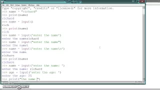 Python Programming for beginners user entered data part 4