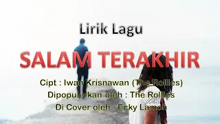 Download Lirik Salam Terakhir  Cover by Ecky Lamoh MP3