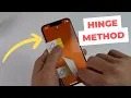Perfect iPhone screen protector application every time - JETech Hinge Method