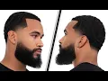 SUPER CLEAN LOW TAPER FADE W WAVES HAIRCUT TUTORIAL