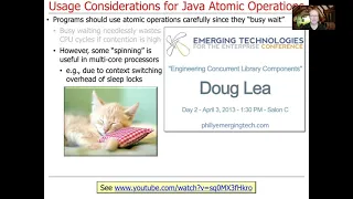 Usage Considerations for Atomic Classes Operations