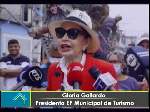 Ruta con 33 monigotes gigantes adornan las calles del suburbio de Guayaquil