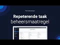 Repeterende taken op beheersmaatregel
