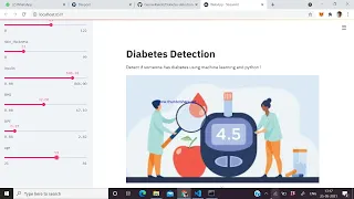 Diabetes Detection Model Using Machine Learning and Python