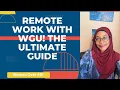 Ultimate Guide to Work Remote with WGU