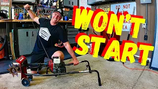HOW TO FIX A CRAFTSMAN MINI-TILLER CULTIVATOR THAT WON T START