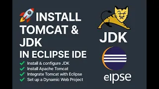 How to install Tomcat and JDK in Eclipse IDE for JAVA Web Development