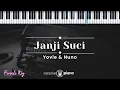 Download Lagu Janji Suci - Yovie \u0026 Nuno (KARAOKE PIANO - FEMALE KEY)