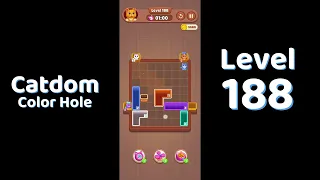 Catdom Color Hole Level 188 Screenshot