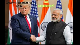 majority element - 2 LeetCode Problem DSA Coding Interview Preparation FAANG