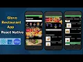 Part 2 React Native Multi Restaurant Food Delivery App Redux Toolkit Glovo App Clone