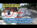 Lagu Baru Dicor, Jalan Diterobos! Pria Ngaku Anggota Ormas Malah Ngamuk Saat Ditegur