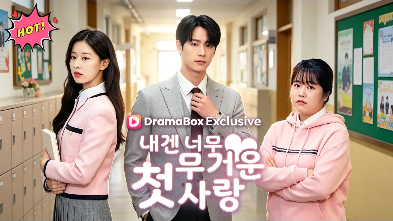 내겐 너무 무거운 첫사랑 #dramabox #drama poster