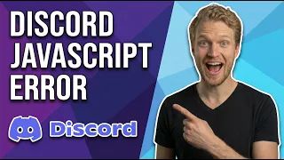 Fix Discord JavaScript Error Easy Guide