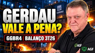 Gerdau (GGBR4) vale a pena? Entenda o balanço do 3T26