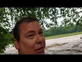Flash flood in Cottontown Sumner County Tennessee