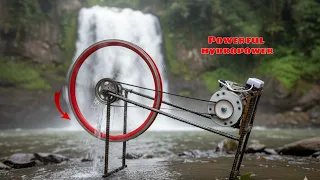Free electricity that billions of people don't know about! Powerful hydropower at home